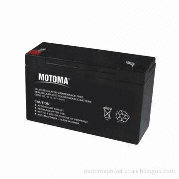 6V 10Ah Sealed Lead-acid Battery for Solar and Wind Energy System